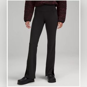Lululemon Groove High Rise Split Hem Flare - Nulu